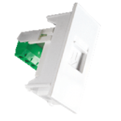 RJ 45 COMPUTER SOCKET  WITH SHUTTER